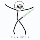 Eu sou um Jedi