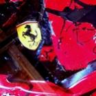 Sofra vendo uma Ferrari completamente destruída virar uma mesa de centro