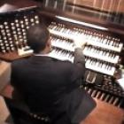 Tema de Superman no órgão da Igreja da Trindade, NY