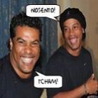 Flagra! Ronaldinho no Pagode