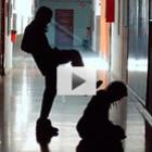 Estudante agride diretora com chute em Contagem (vídeo)