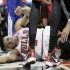 Vitória dos Bulls é marcada por lesão de Derrick Rose