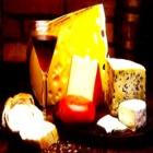 Mesa de queijos para comemorações