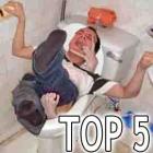 Top 5 – As melhores pegadinhas de banheiro publico