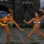 Jogo de luta com mulheres de bikini