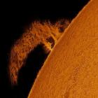 Astrônomo amador tira fotos espetaculares do sol