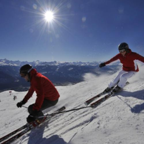 Esqui e sofisticação na Suíça para fugir do calor