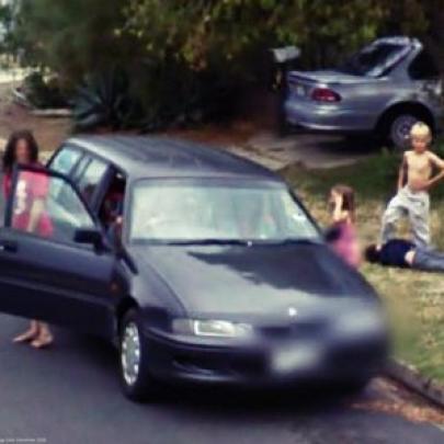 20 imagens assustadoras encontradas no Google Street View