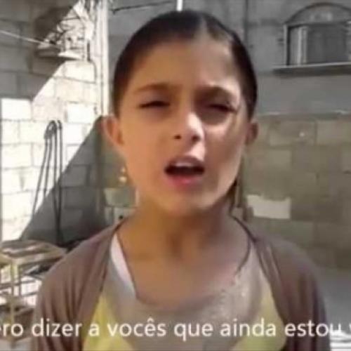 Vídeo de menina palestina comove o mundo