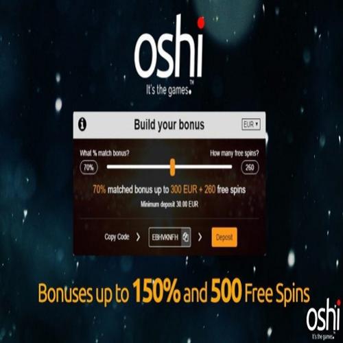 Oshi bitcoin casino lança recurso revolucionário de bônus personalizad
