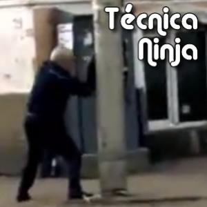 Como derrubar um poste usando técnicas ninjas