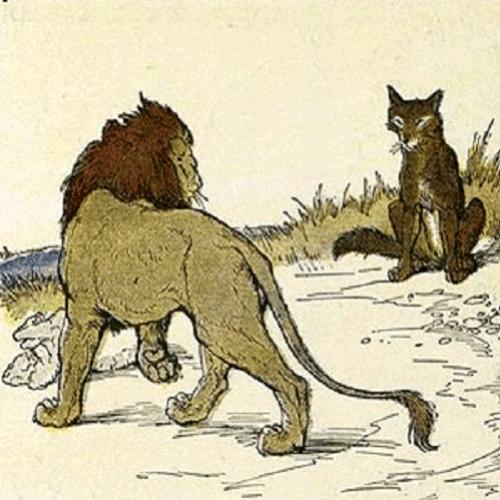 Fábulas de Esopo - O lobo e o leão
