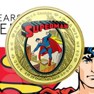 Canadá lança moedas comemorativas do Superman