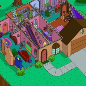 Conheça melhor a casa dos Simpsons