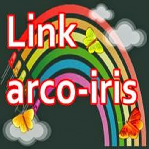 Como colocar os link com efeito arco iris no blog