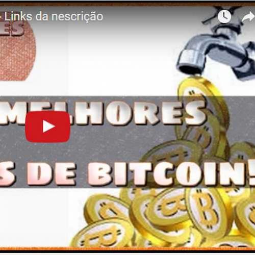 Novo vídeo! 4 bons faucets de Bitcoin!