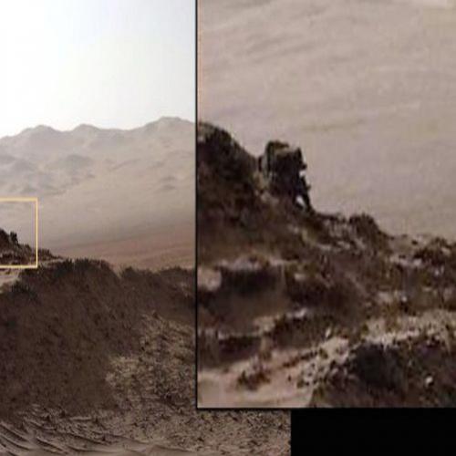 Observadores detectam cão-robô em Marte