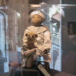 O boneco assombrado