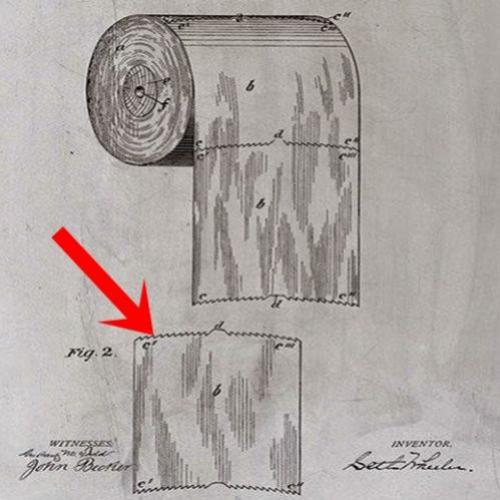 A prova de que o papel higiênico é usado errado há mais de um século!