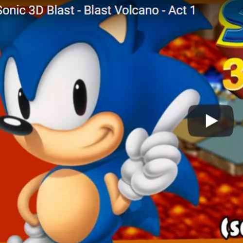 Sonic 3D Blast - Blast volcano - Act 1
