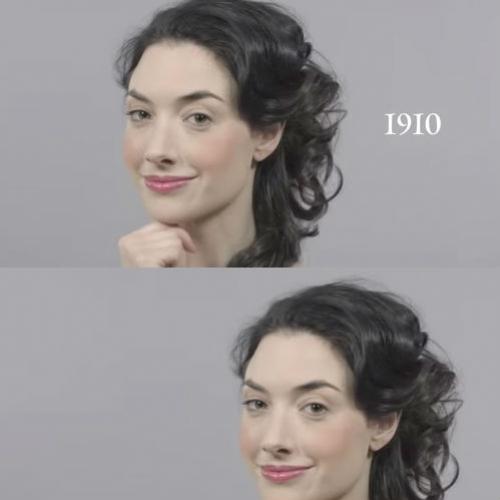 A transformação dos cortes de cabelo dos últimos 100 em apenas 1 min