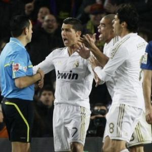 Cristiano Ronaldo x Barcelona - 25/01/2012