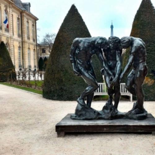 Visitando o Museu Rodin em Paris
