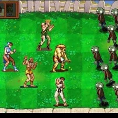 Street Fighter II Versus Plants vs. Zombies?