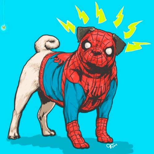 Confira os heróis Marvel em versão canina