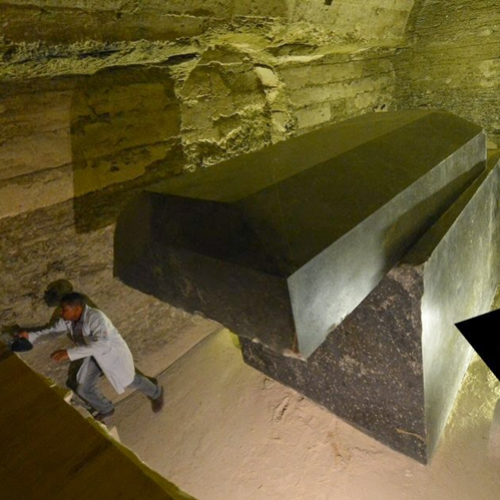 Antiga tecnologia avançada debaixo Egito: caixas de pedra de 100 tonel
