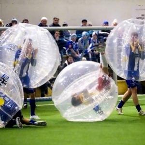 Já conhece o bubble football?