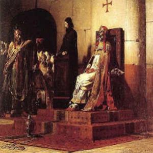 O julgamento do cadáver de um Papa