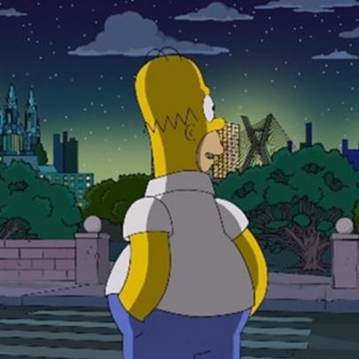 Simpsons voltam ao Brasil para a Copa