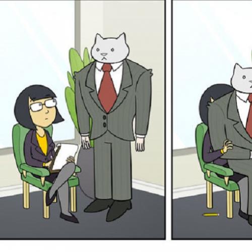 E se seu chefe fosse um gato?