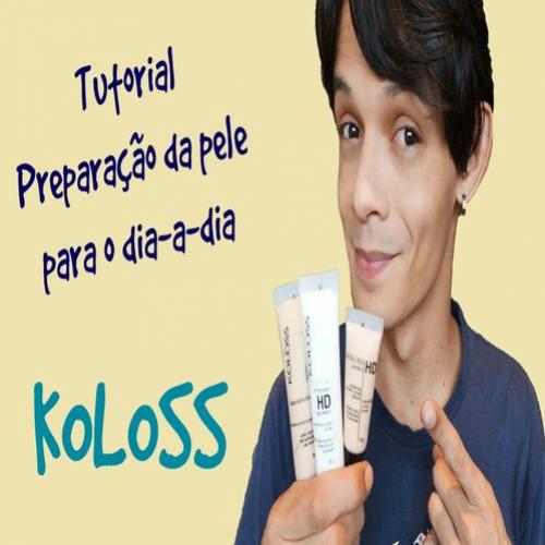 Tutorial Preparação de Pele (Unissex) – Produtos Koloss