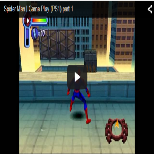 Spider Man | Game Play (PS1) part 1
