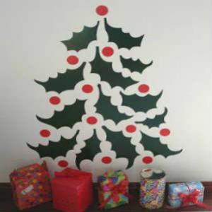 Criativa e inovadora árvore de Natal