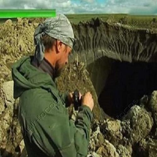 Descoberto enorme cratera no fim do mundo