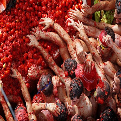 La Tomatina: A guerra de tomates da Espanha