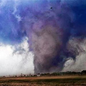 Flagrante: Nascimento do tornado que devastou Oklahoma
