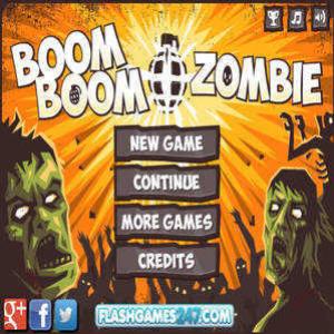Boom Boom Zombie - Jogo em Flash