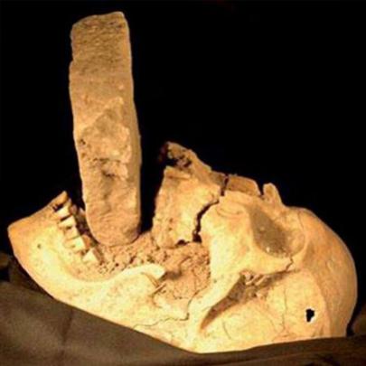 Encontrado provável esqueleto de Vampira do século XVI