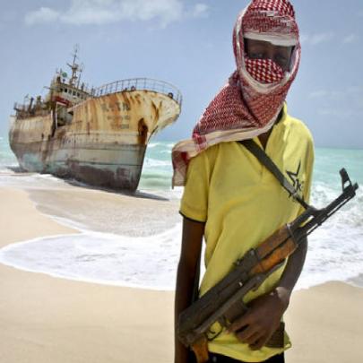 Fotos impressionantes dos Piratas da Somália