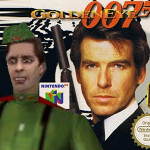 Gameplay engraçado do clássico 007 Goldeneye