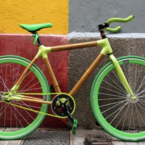 Bicicletas de bambu com design estiloso e sustentável