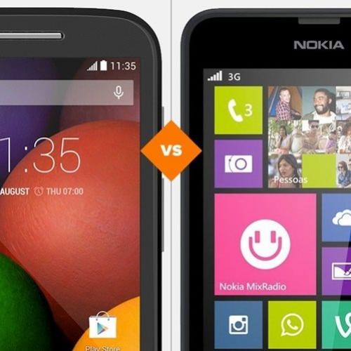 Moto E ou Lumia 630, qual compra é mais vantajosa?