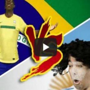 Batalha de Rap: Pelé vs Maradona