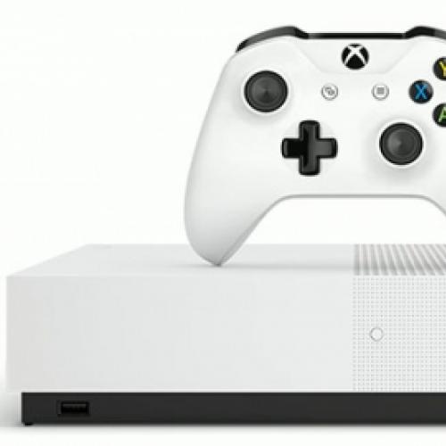 Xbox One S ganhará uma versão sem entrada para discos em 2019