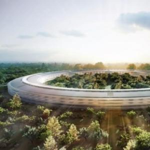Nova sede Apple em formato de Nave Espacial