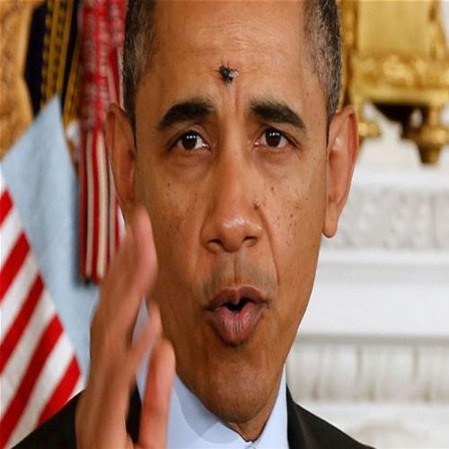 Estranha sombra aparece em vídeo de Obama e estimula Conspiração